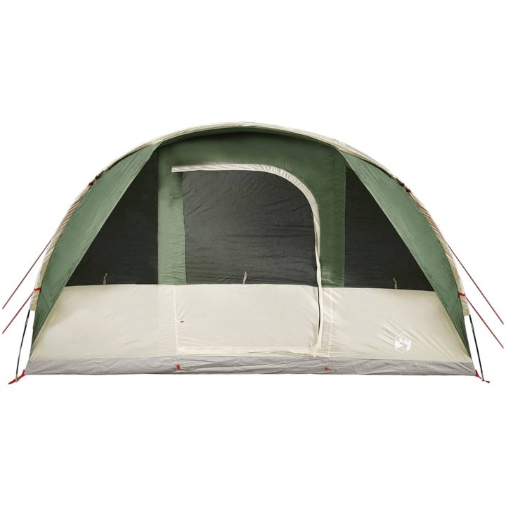 Campingtält tunnel 7 personer grön vattentätt vidaXL 7 - Person – bild 6