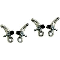 CANTILEVERBROMSAR SILVER MTB OBS! 2 PAR FRAM & BAK