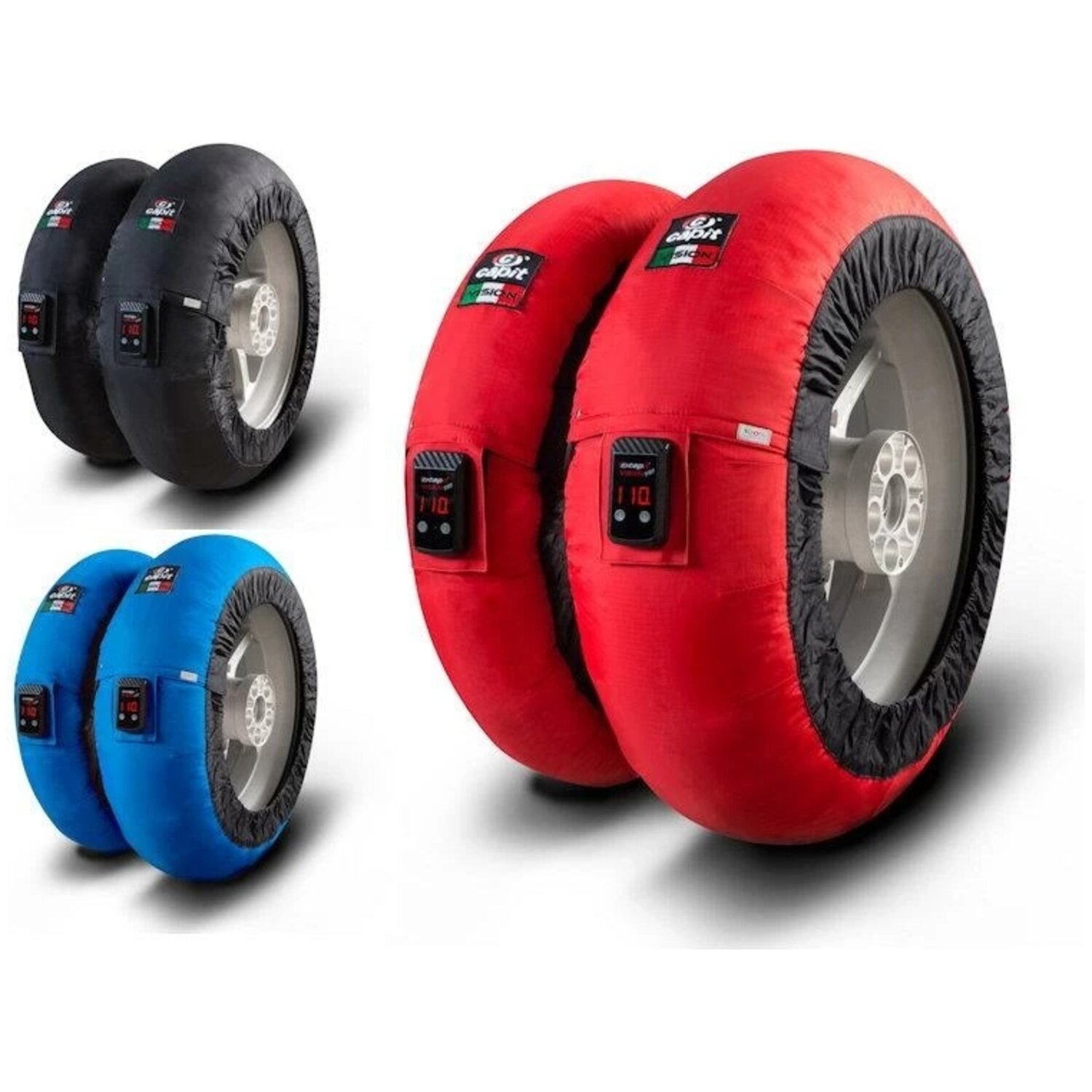 Däckvärmare capit - Maxima röd medium