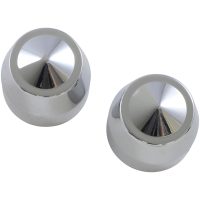 CAPS AXLE ELITE CHR 1"