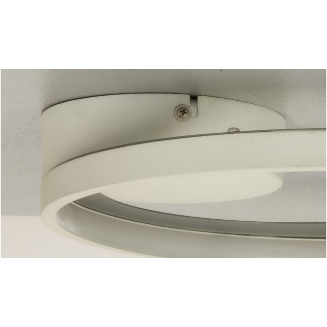 Carat Plafond, Vit/silver Aneta Lighting