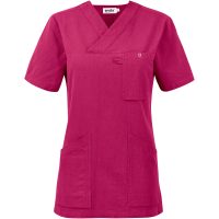 Carin Blouse w Fuchsia M
