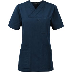 Carin Blouse w Navy 3XL