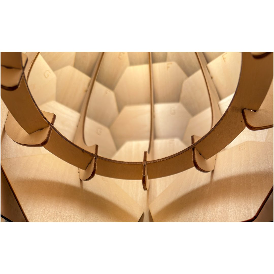 Carpatica Taklampa, ANETA HOME Natur – bild 6