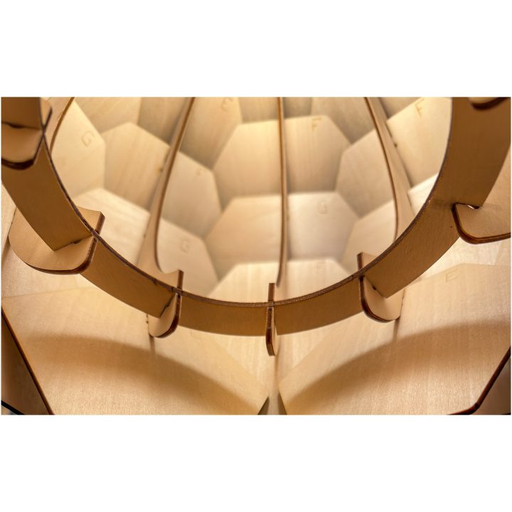 Carpatica Taklampa, ANETA HOME Natur – bild 6