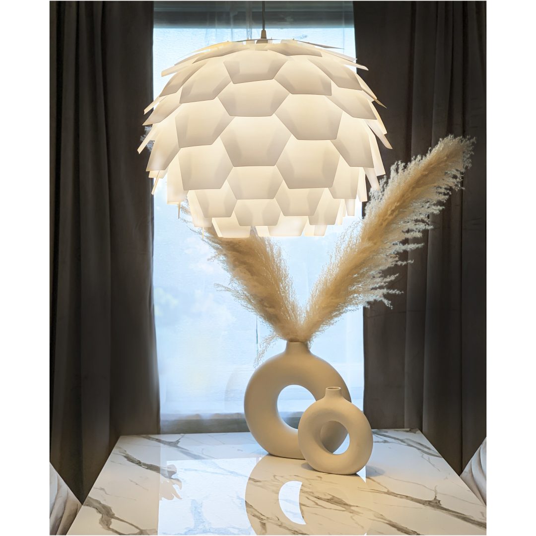 Carpatica Taklampa ø60, Vit ANETA HOME Vit – bild 2
