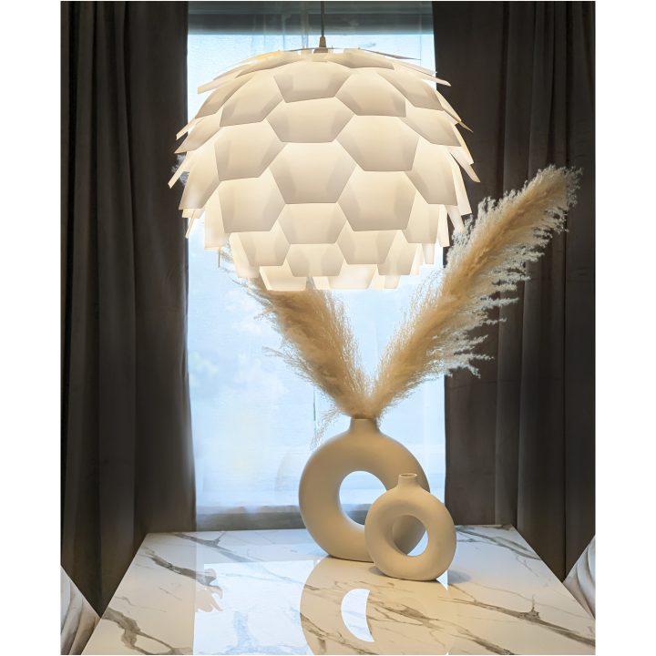 Carpatica Taklampa ø60, Vit ANETA HOME Vit – bild 2