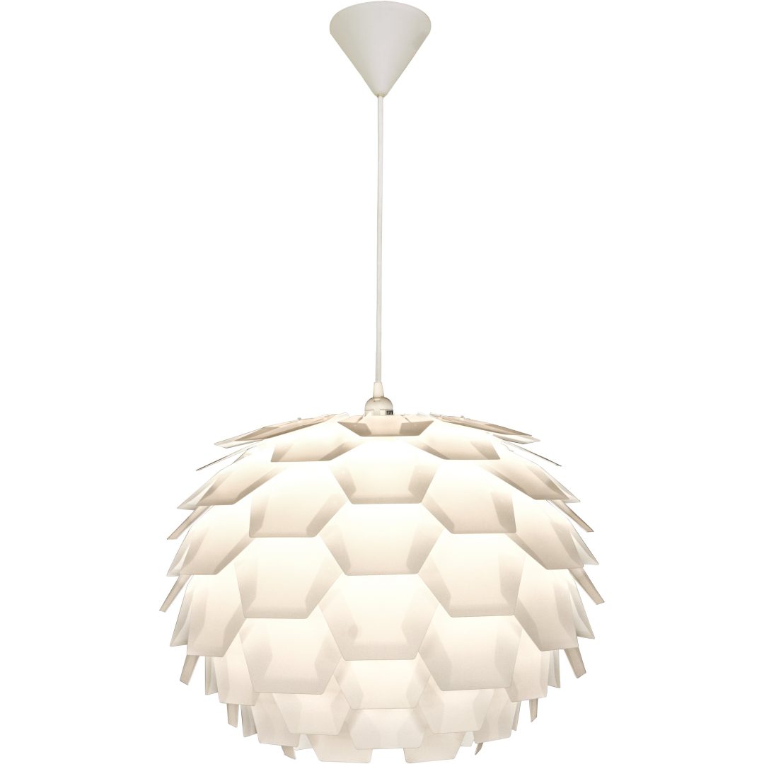 Carpatica Taklampa ø60, Vit ANETA HOME Vit