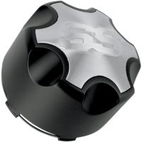 Centerkåpa Ss312 Svart/krom ITP