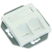 CENTR PL 2XRJ45 KEY PLUS/RS12B-1X-04WT