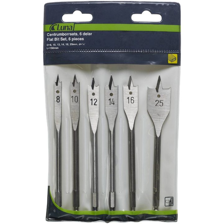Centrumborrset Luna CENTRUMBORRSATS 6ST-1 – bild 2