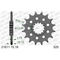 Chain kit 520 XSR4 - 15/46-122 - Steel Standard Rear Sprocket Afam