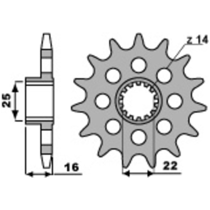Chain Kit 520ZVX3 EK 108 – bild 3