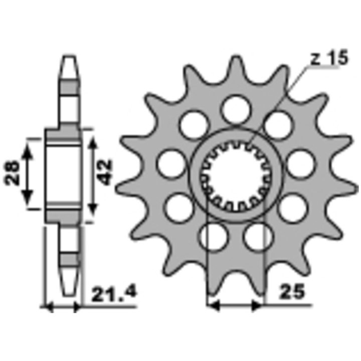 Chain Kit 525SRX2 EK 108 – bild 3