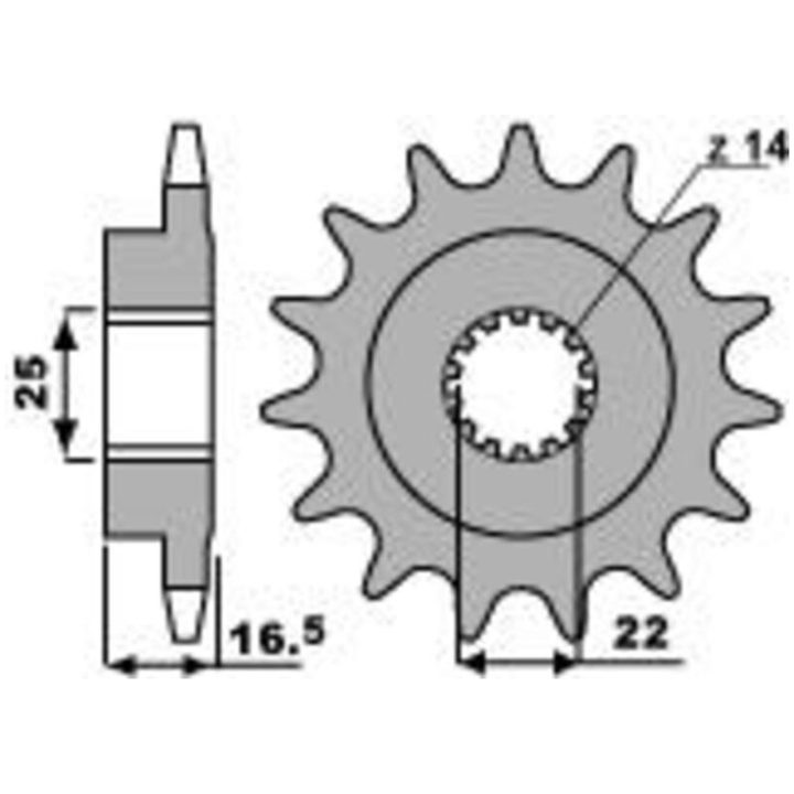 Chain Kit 525ZVX3 EK – bild 3