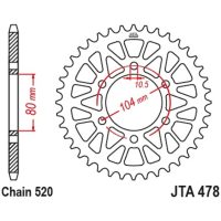 Chain Kit EK/JT 520SRX2 15/43 - Ultra-Light Rear Sprocket
