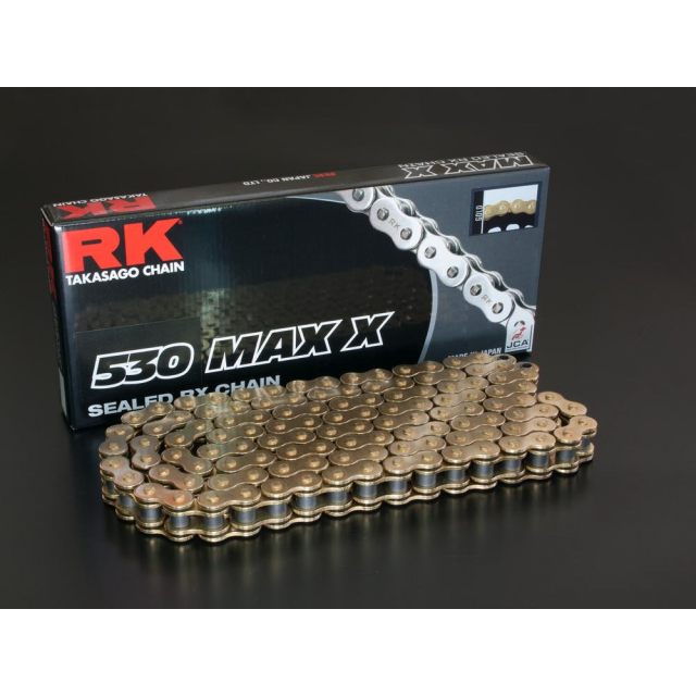 Kedja 530 MAX X X-Ring Svart/Guld RK