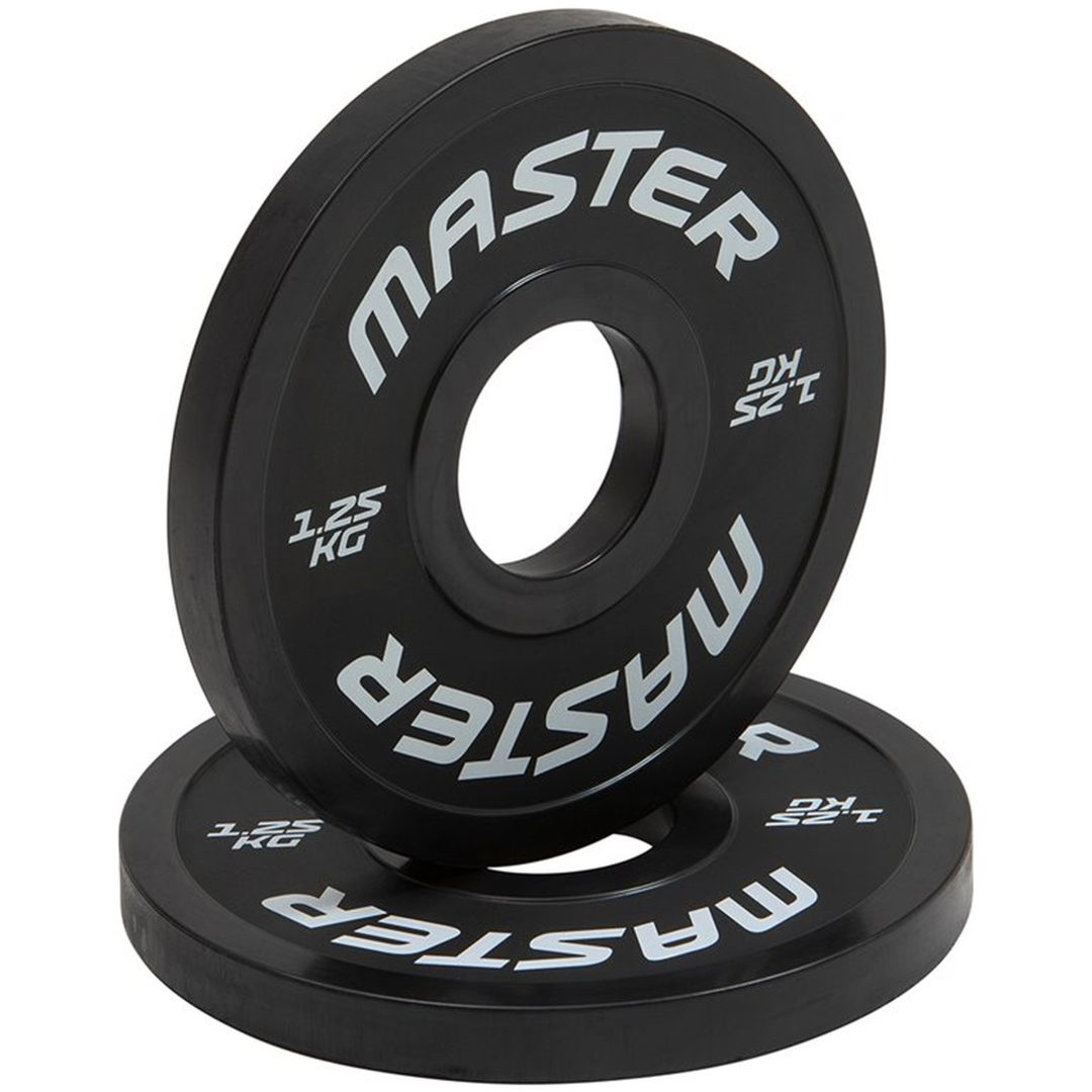 Change plate set 5 -25 - 125 kg Master Fitness 5 kg, 2,5 kg, 1,25 kg – bild 2