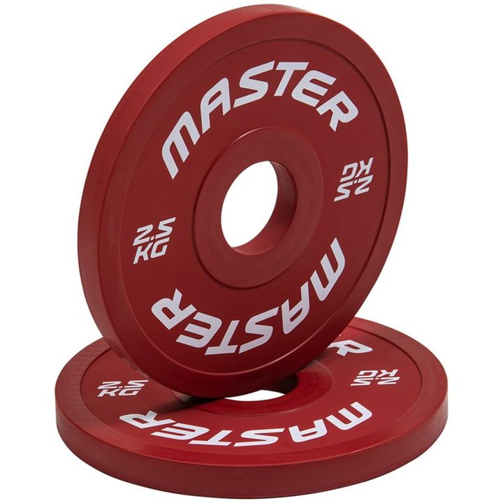 Change plate set 5 -25 - 125 kg Master Fitness 5 kg, 2,5 kg, 1,25 kg – bild 3
