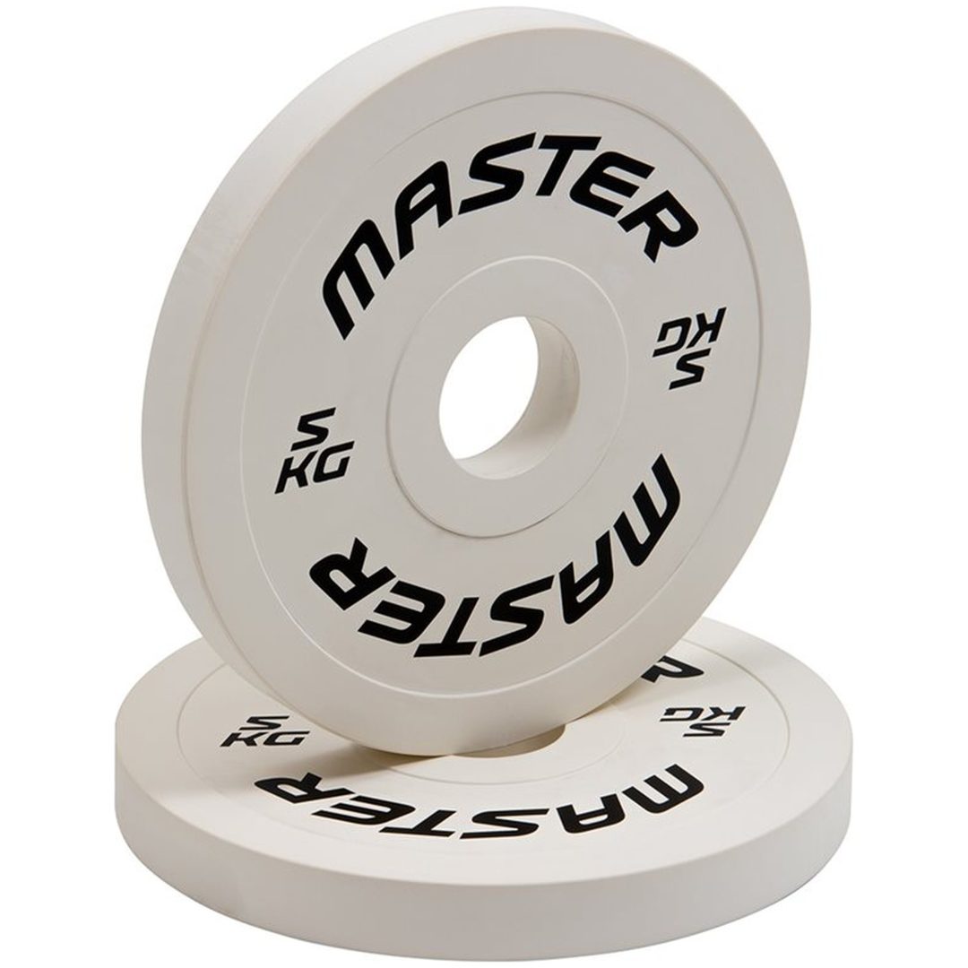 Change plate set 5 -25 - 125 kg Master Fitness 5 kg, 2,5 kg, 1,25 kg – bild 4