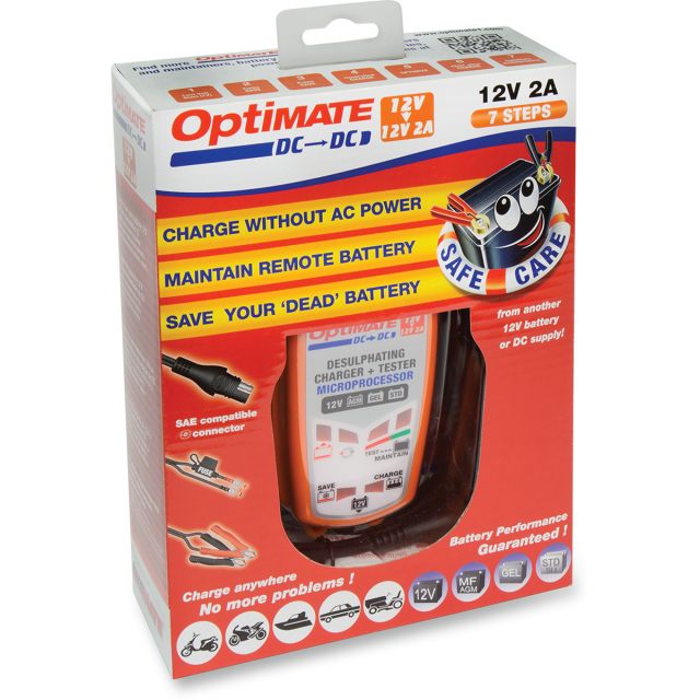 Batteriladdare Optimate™ 12v Till 12v 2a TECMATE