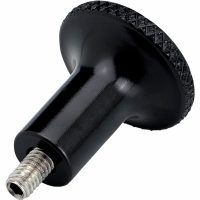 CHOKE KNOB KNURL BLK TRI
