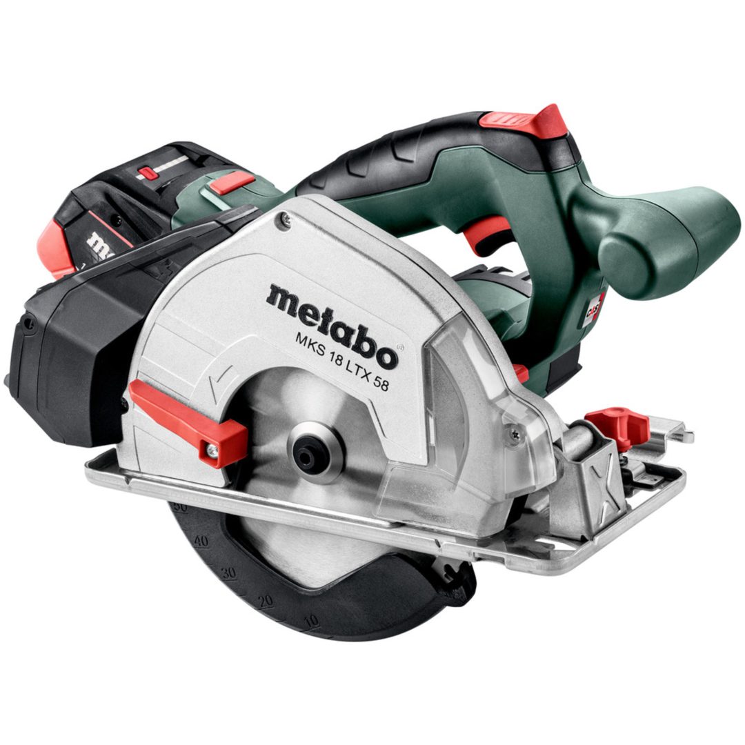 Cirkelsåg 18V MKS 18 LTX 58 Med LiHD Batteri METABO Med LiHD Batteri