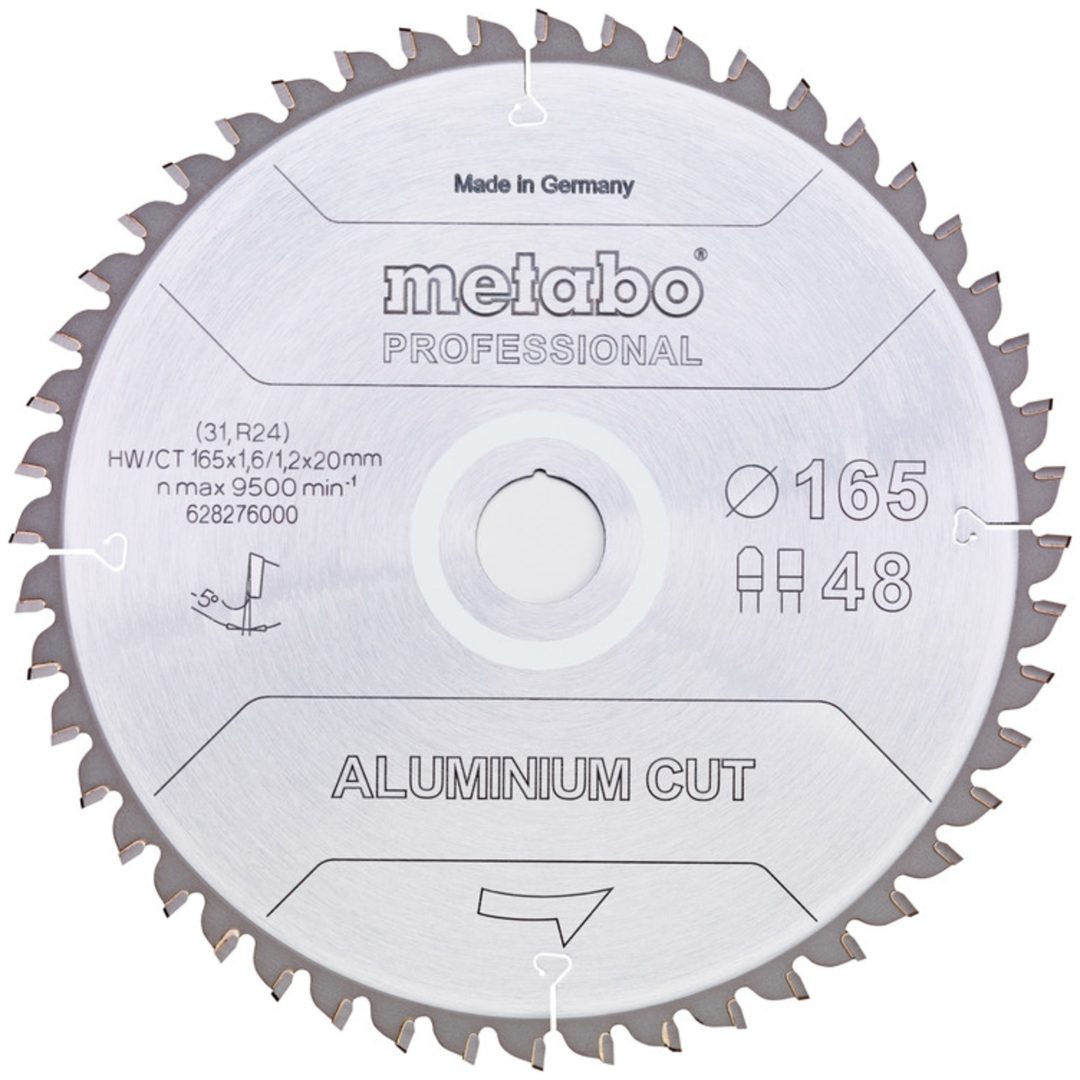 Cirkelsågklinga Aluminium Professionell HW/CT METABO
