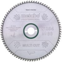 Cirkelsågklinga Multi Professionell För Halvstationära Cirkelsågar HW/CT METABO