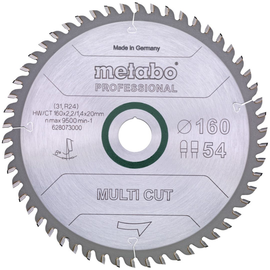 Cirkelsågklinga Multi Professionell HW/CT METABO