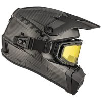 CKX Hjälm Titan AMS Matt Carbon + Brillor, M