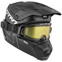 CKX Hjälm Titan AMS Matt Svart + Eluppvärmda Brillor, 2XL