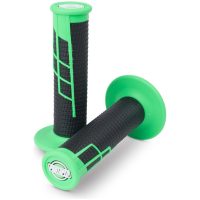 ClampOn 1/2 Waffle Neon Green/Black Pro Taper