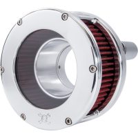 Cleaner - BA Series - Chrome - Clear Cover - Red - M8 FEULING PARTS
