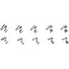 Clipshållare ALU14 - ALU34 Teng Tools CLIPS ALUMINIUM 1/4 10ST – miniatyr 1
