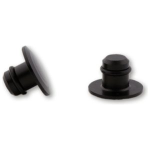 CNC cover caps M10, black HIGHSIDER
