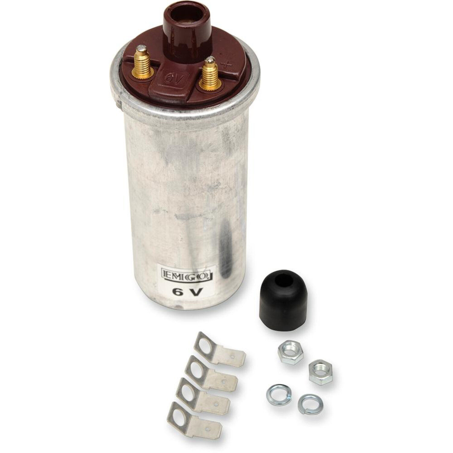 Tändspole emgo - Triumph daytona 500 t100r 1967 grå coil ignition 6v lucas