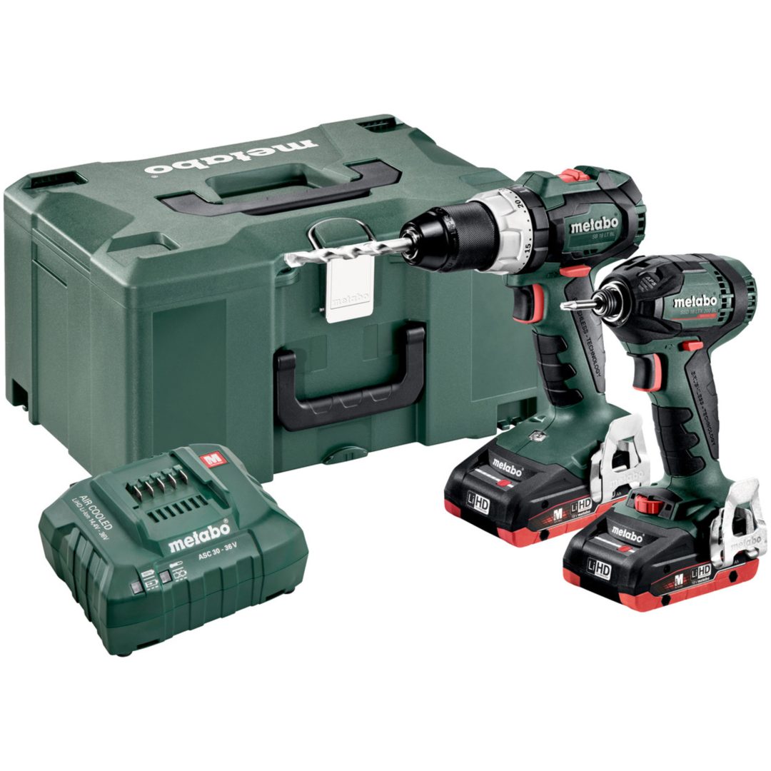 Combokit 18V Combo Set 2.1.12 18 V BL LiHD METABO