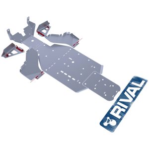 Complete skid plate - Aluminium 4mm Can-Am Commander RIVAL