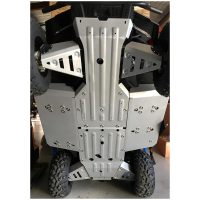 Complete skid plate kit - Aluminium Polaris Ranger 500/570 RIVAL