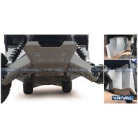 Complete skid plate kit - Aluminium Yamaha Wolverine 700 RIVAL