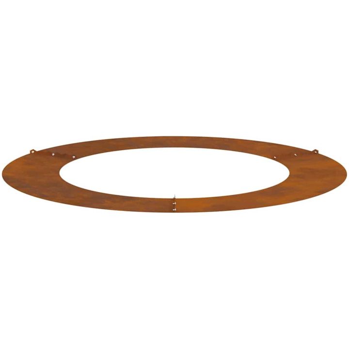 Corten Stål Kruka Corten Stål Dekorativa Inläggningar vidaXL Large – bild 4
