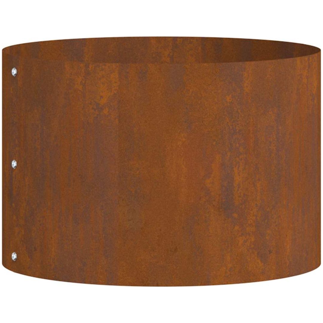 Corten Stål Kruka Set Corten Stål Hållbar vidaXL Medium – bild 5