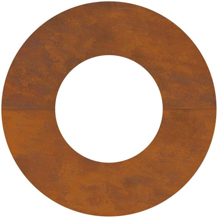 Corten Stål Planter Corten stål Dekorativa Inläggningar vidaXL Large – bild 6