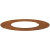 Corten Stål Planter Cortenstål Hållbar vidaXL 70 cm diameter – miniatyr 2