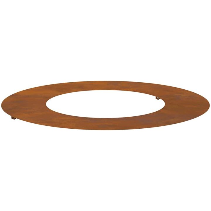 Corten Stål Planter Cortenstål Hållbar vidaXL 70 cm diameter – bild 2