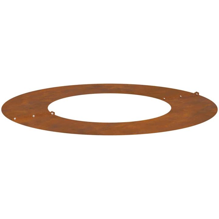 Corten Stål Planter Cortenstål Hållbar vidaXL 70 cm diameter – bild 5