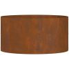 Cortenstålkruka Cortenstål Hållbar Cortenstålkruka Rund vidaXL Large – miniatyr 7
