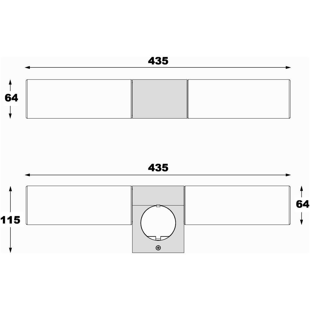 Cosenza ANETA HOME Svart /Opalvit – bild 9