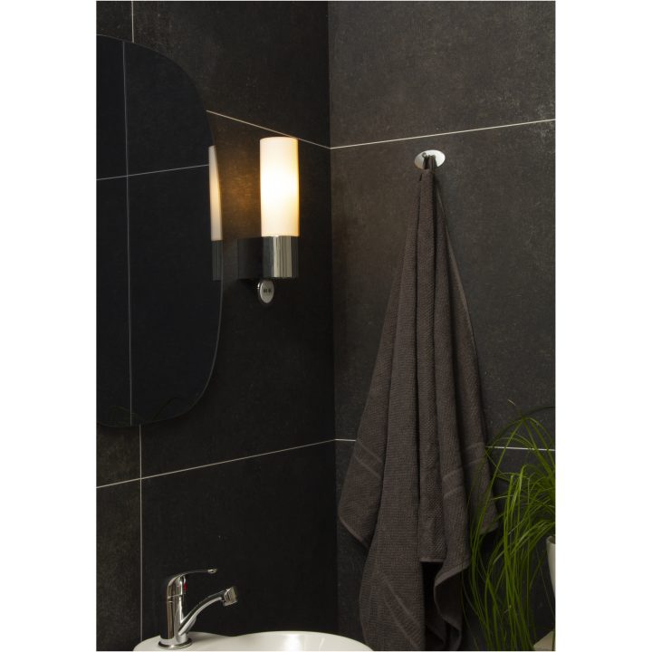 Cosenza Vägglampa Bad, Krom ANETA HOME Krom /Opalvit – bild 2